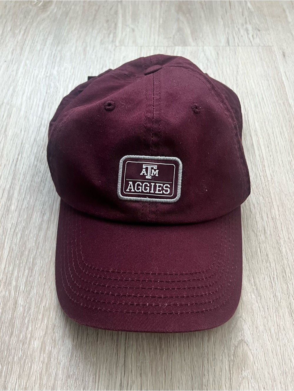 Texas A&M Aggies Hat Strap Back Red NCAA Football Vintage Adjustable Cap
